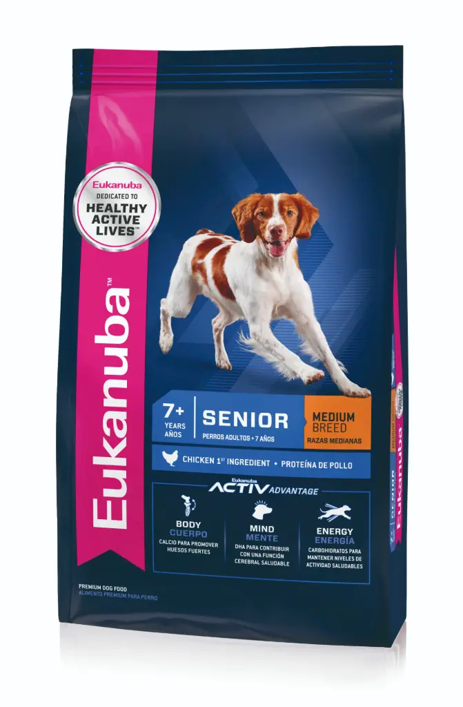 EUKANUBA SENIOR MEDIUM BREED X 15 KG-(EUKANUBA)