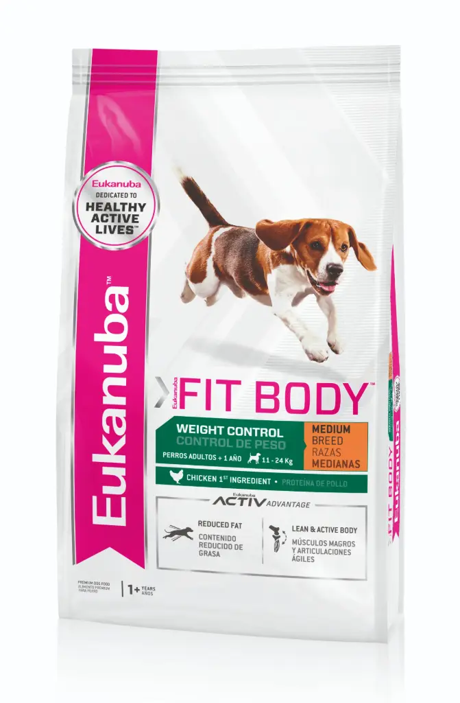 EUKANUBA FIT BODY MEDIUM BREED X 3 KG