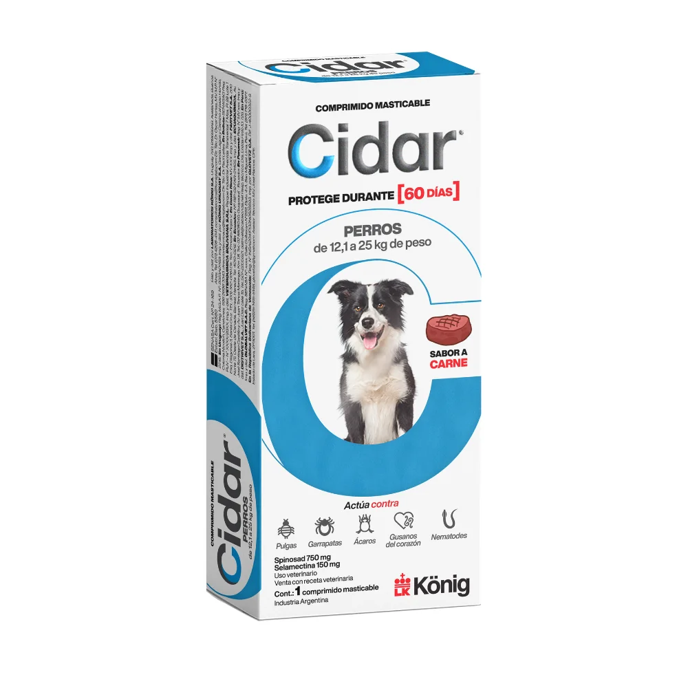 CIDAR PERRO DE 12,1 A 25 KG