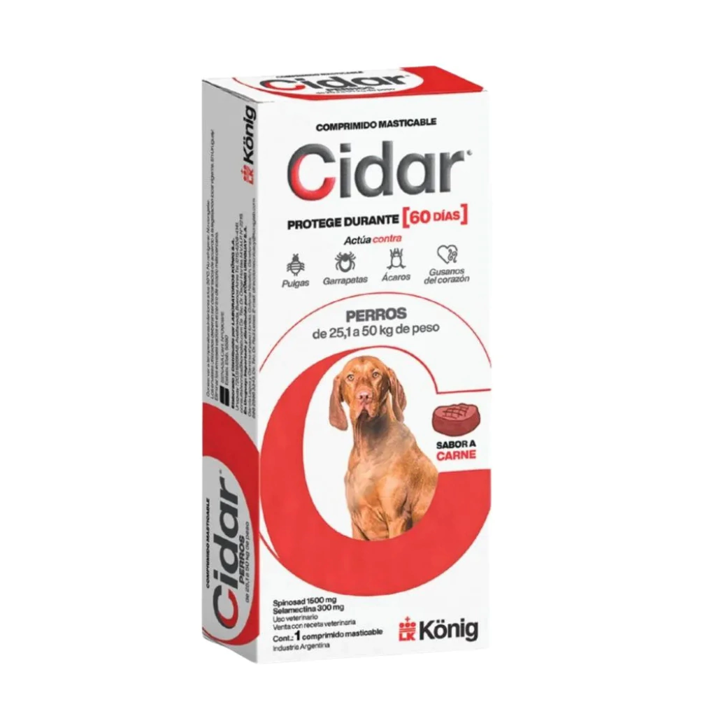 CIDAR PERRO DE 25,1 A 50 KG