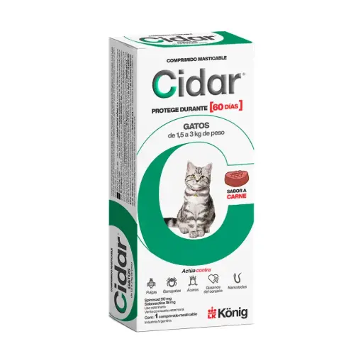CIDAR GATO DE 1.5 A 3 KG