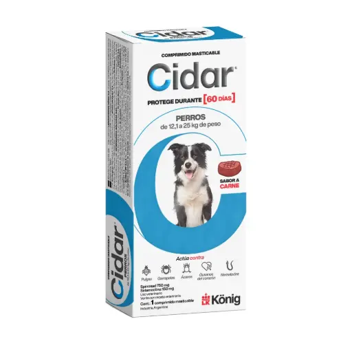CIDAR PERRO DE 12,1 A 25 KG